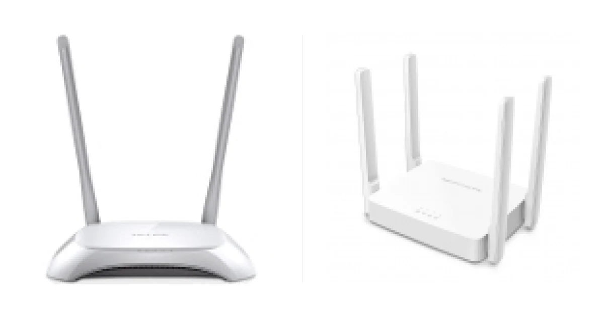 TP-Link TL-WR840N или Mercusys AC10: N300 или AC1200