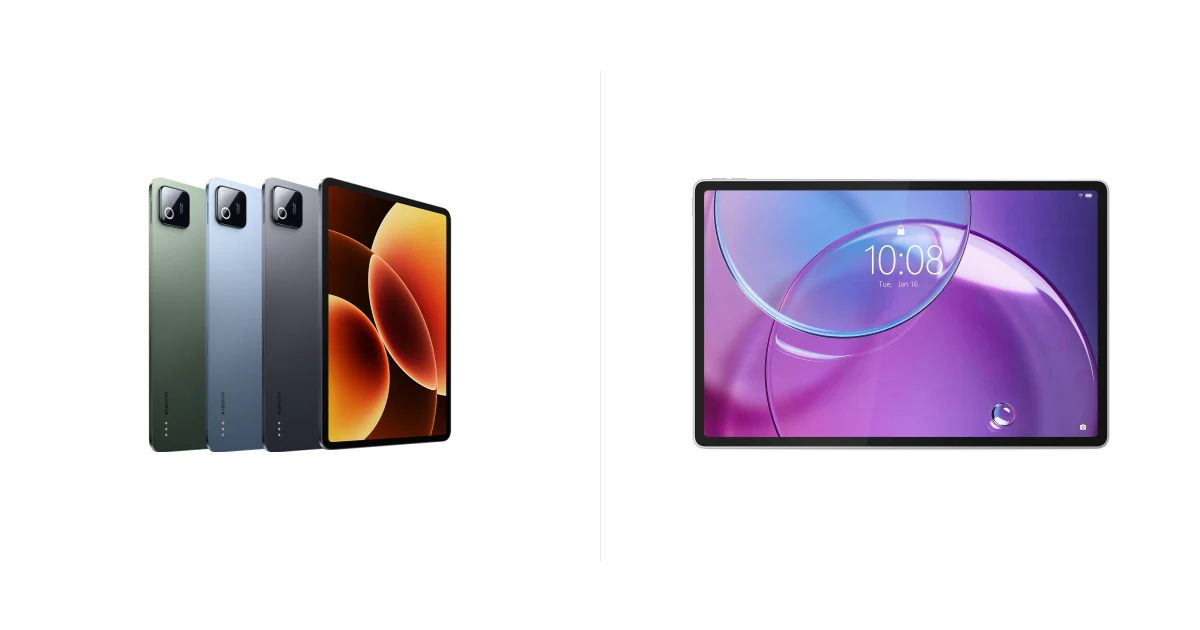 Сравнение Xiaomi Pad 8 Pro Wi-Fi и Lenovo Idea Tab Pro Gen 2 Wi-Fi