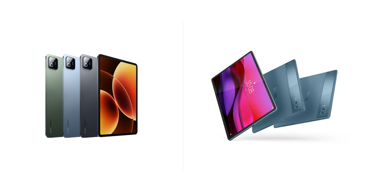 Сравнение Xiaomi Pad 8 Pro Wi-Fi и Lenovo Yoga Tab Plus Wi-Fi