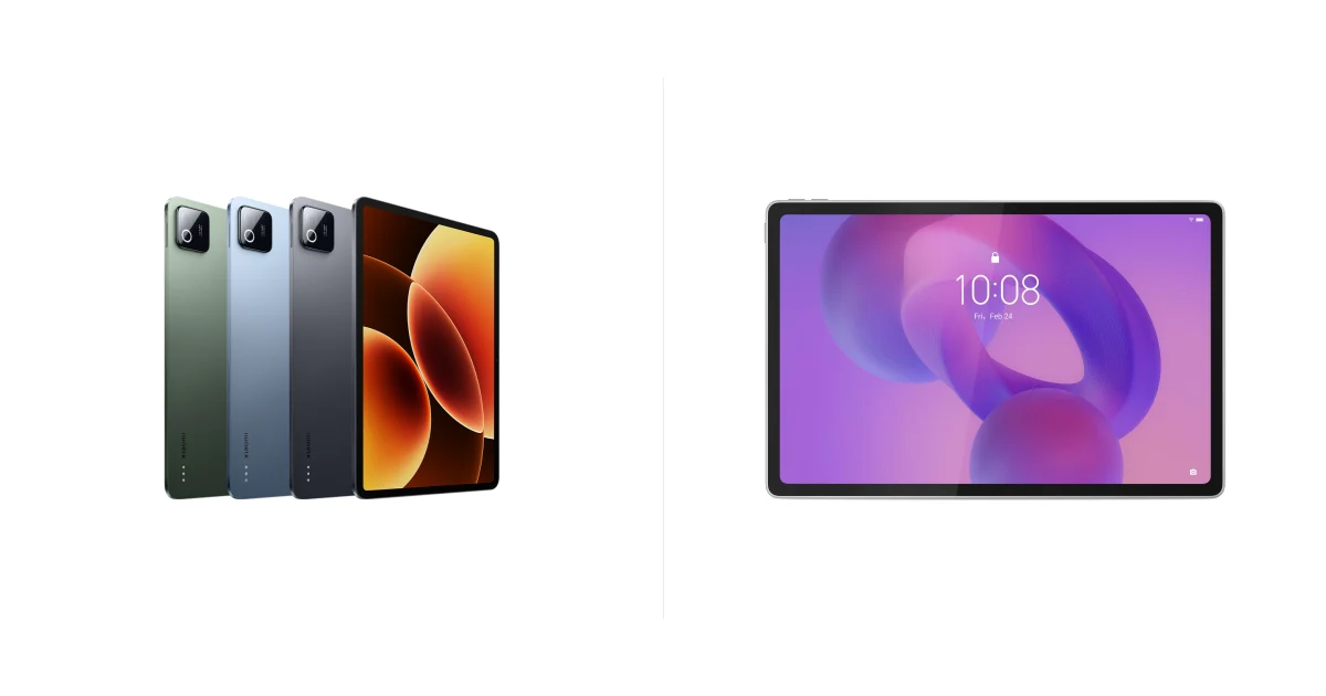 Сравнение Xiaomi Pad 8 Wi-Fi и Lenovo Idea Tab Plus Wi-Fi