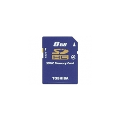 Toshiba SDHC Class 4 8Gb