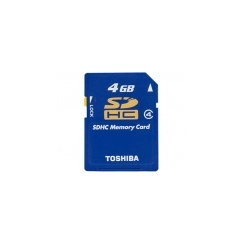Toshiba SDHC Class 4 4Gb