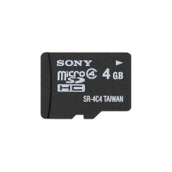 Sony microSDHC Class 4 4Gb