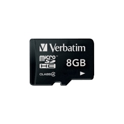 Verbatim MicroSDHC Class 4 8GB