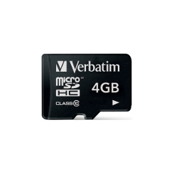 Verbatim MicroSDHC Class 10 4GB