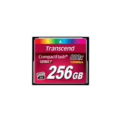 Transcend CompactFlash 800X 256GB