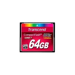 Transcend CompactFlash 800X 64GB