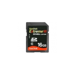 SanDisk Extreme III SDHC 16Gb