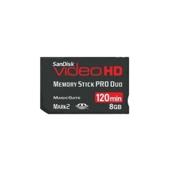 SanDisk Video HD Memory Stick PRO Duo 8Gb