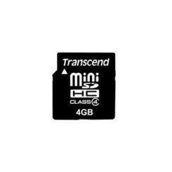 Transcend miniSDHC Class 4 4Gb