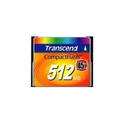 Transcend CompactFlash 45X 512Mb