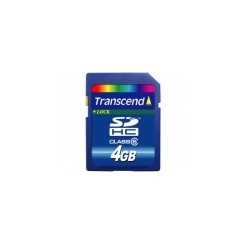 Transcend SDHC Class 6 4Gb