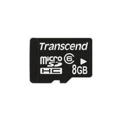 Transcend microSDHC Class 6 8Gb