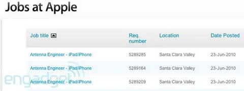 Apple ищет специалистов по антеннам