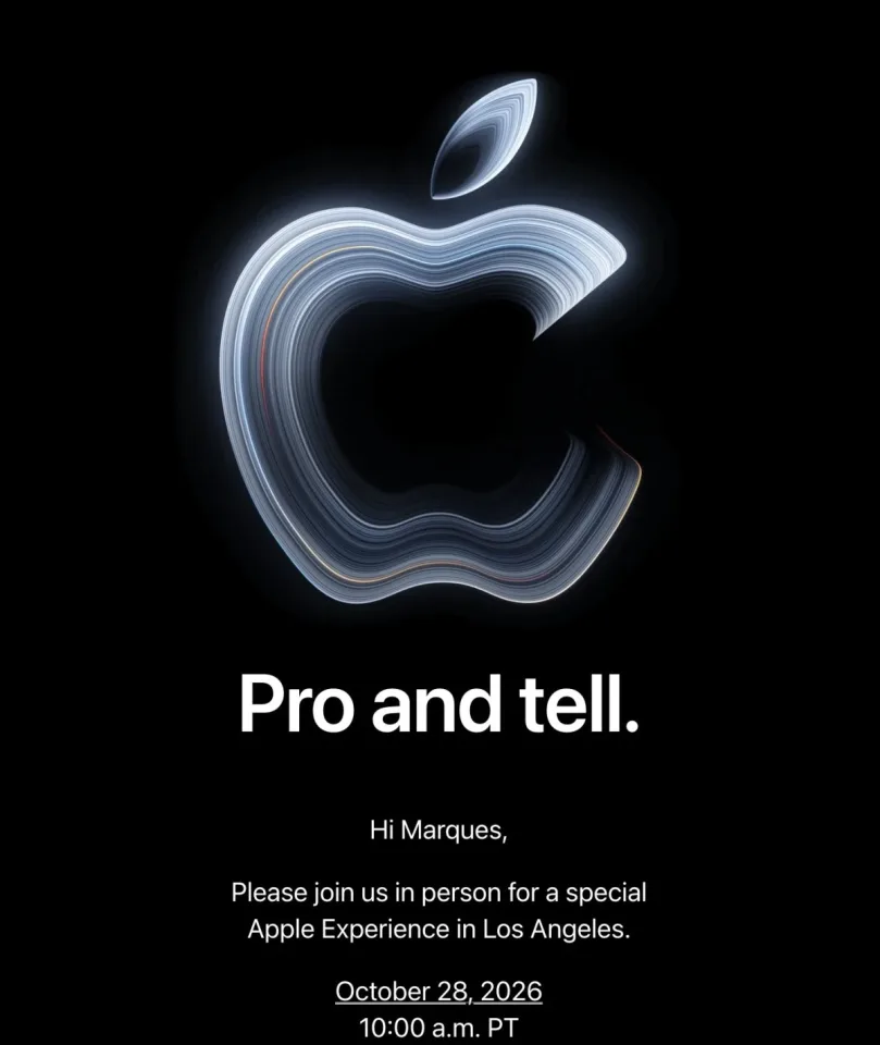 Apple запросила на презентацію 28 жовтня: чекаємо новин про Mac