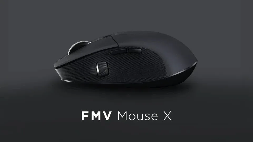Fujitsu FMV Mouse X отримала електромагнітні кнопки та два коліщатка