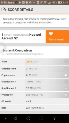 Huawei Ascend G7 Huawei Ascend G7
