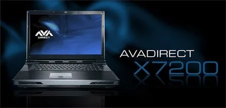 Мощный игровой лэптоп AvaDirect Clevo X7200