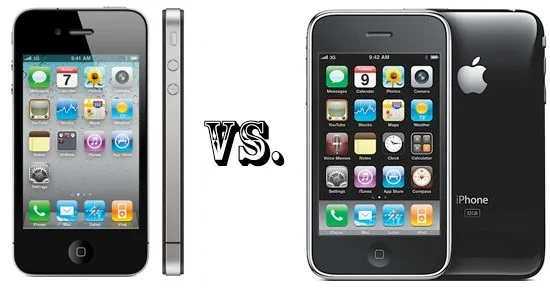 iPhone 4 vs iPhone
3GS
