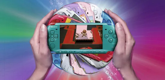Новые цвета Sony PSP-3000