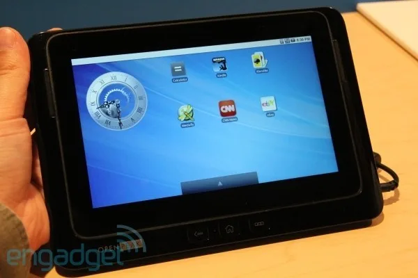 IDF 2010: недорогой планшетный компьютер от OpenPeak с Android 2.2 выйдет в первом квартале 2011