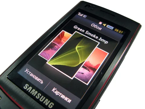Обзор мобильного телефона Samsung S8300 Ultra Touch