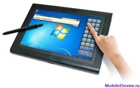 Планшетный компьютер J3500 в защищенном корпусе от Motion
Computing