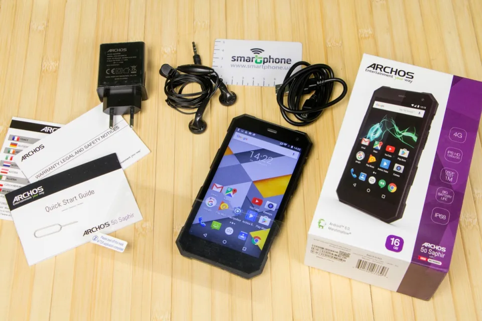 Обзор ARCHOS 50 Saphir: защита по стандарту IP68 — фото 1