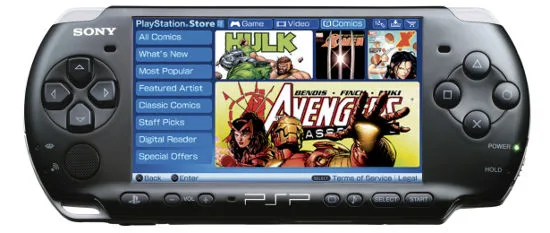Комиксы для PSP
