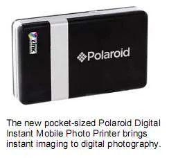 Polaroid Digital Instant Mobile Photo Printer Polaroid Digital Instant Mobile Photo Printer
