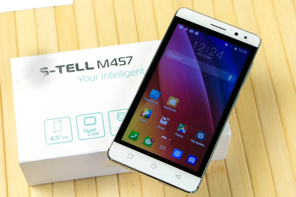 Обзор смартфона S-TELL M457 – дизайн вне бюджета! — фото 1