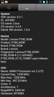 Lenovo P780