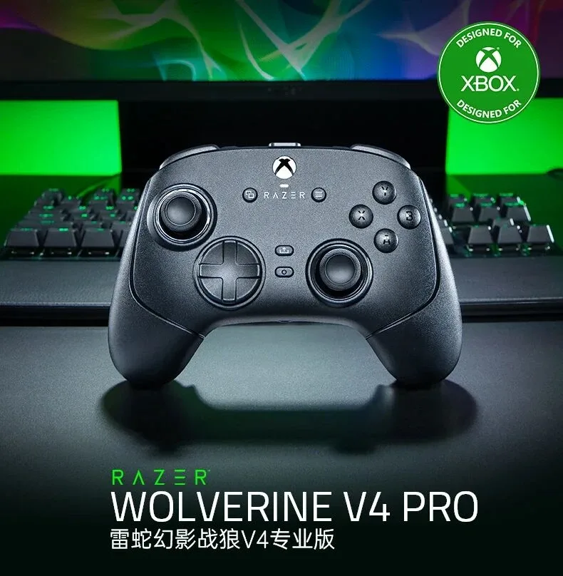 Геймпад Razer Wolverine V4 Pro отримав ємнісні стіки та опитування 8 кГц на PC