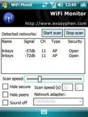 PocketPC WiFi Monitor