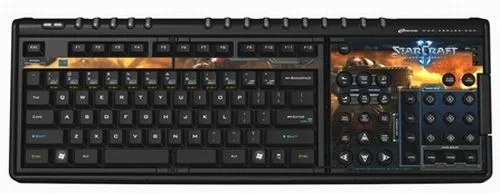 клавиатура StarCraft II Limited Edition Zboard