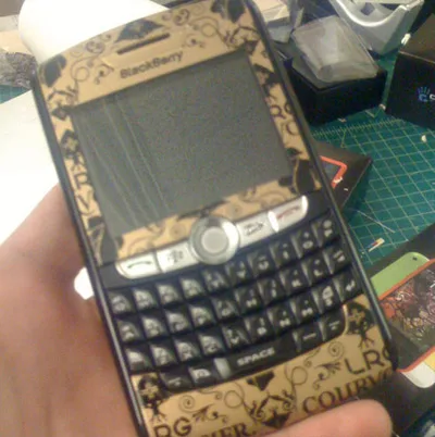 BlackBerry 8800 Courvoisier BlackBerry 8800 Courvoisier