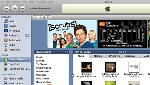 iTunes 7.5 iTunes 7.5