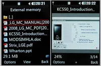 LG KC550