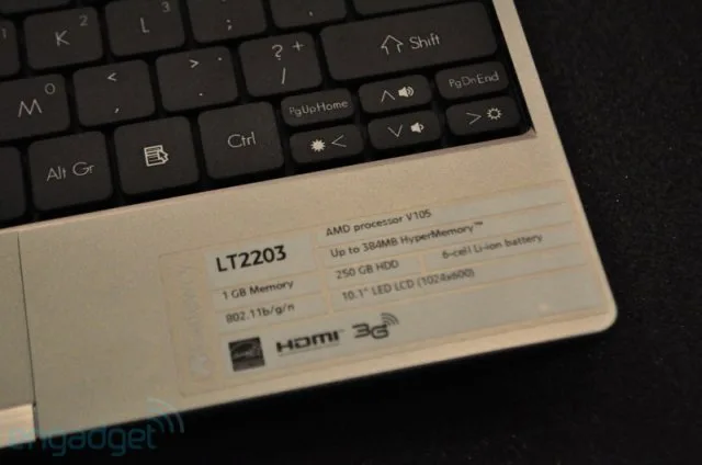 Ноутбук Gateway LT2203 оказался клоном Acer Aspire
One 521 (11 фото + видео) Ноутбук Gateway LT2203 оказался клоном Acer Aspire One 521 (11
фото + видео)