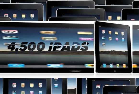 4,5 тысячи iPad для Майкла Хеджеса