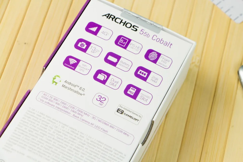 Обзор смартфона ARCHOS 55b Cobalt — фото 1