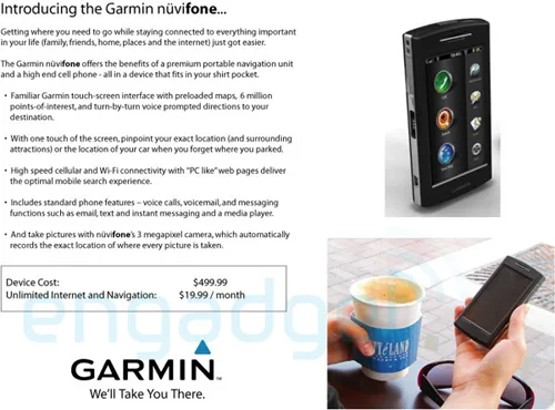 Garmin nuvifone Garmin nuvifone
