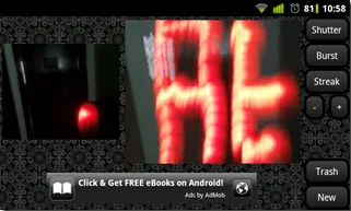 Приложение Camera Streak for Android имитирует снимки с длинной экспозицией