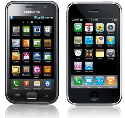 Смартфоны компаний Samsung и Apple