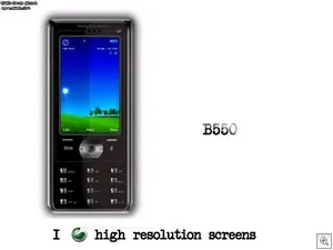 Sony Ericsson B550 Sony Ericsson B550