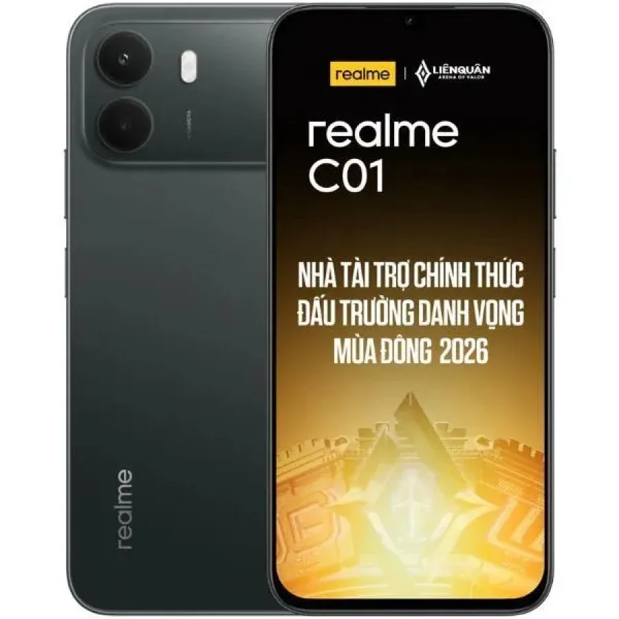 Realme C01 з акумулятором 6500 мА·год з’явився у в’єтнамського продавця