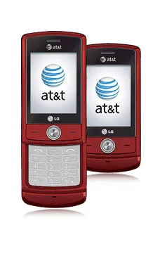red LG Shine