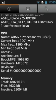 Lenovo A516