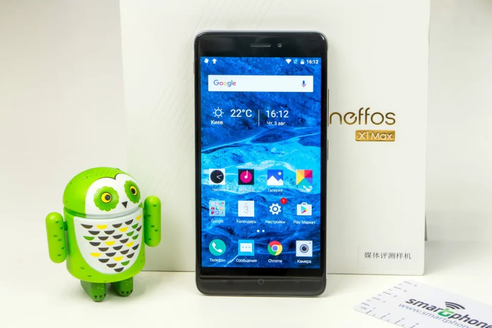 Обзор Neffos X1 Max: смартфон в металле с 5,5 дюймовым дисплеем — фото 1