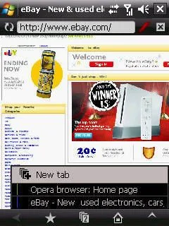 Opera Mobile 9.5
